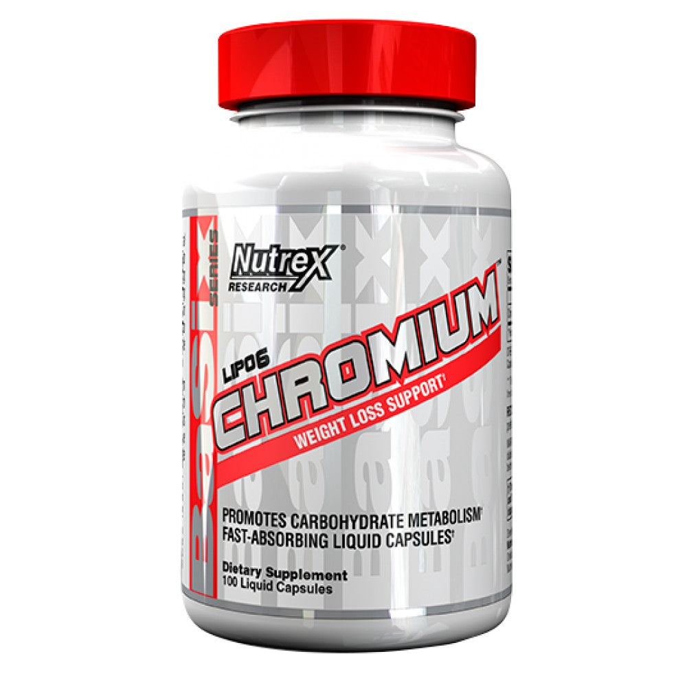 Lipo 6 / Chromium 100 Gel capsules - Nutra Best Europe