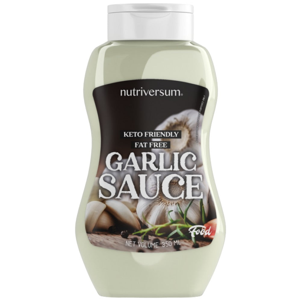 Garlic Sauce | Keto Friendly Zero Calorie 350 ml - Nutra Best Europe
