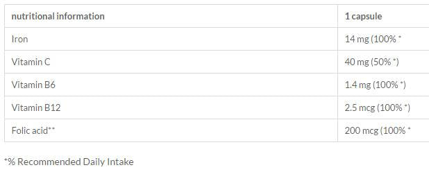 Chela - Ferr BIO-COMPLEX® - 30 capsules - Nutra Best Europe