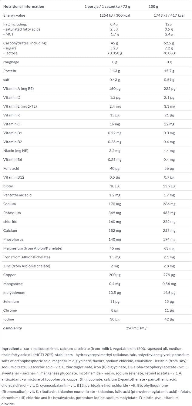 Nutramil 7 x 72 grams - Nutra Best Europe
