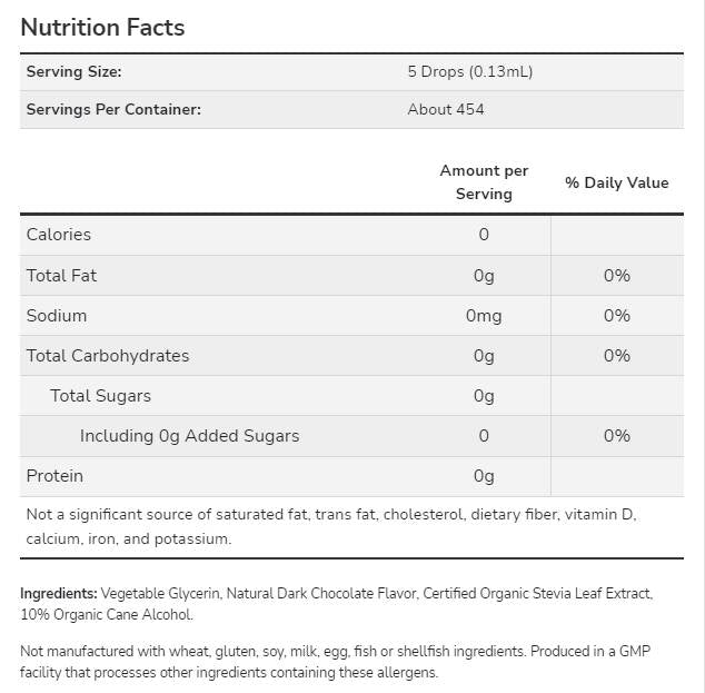 Better Stevia Liquid | Different Flavors - 59 ml - Nutra Best Europe