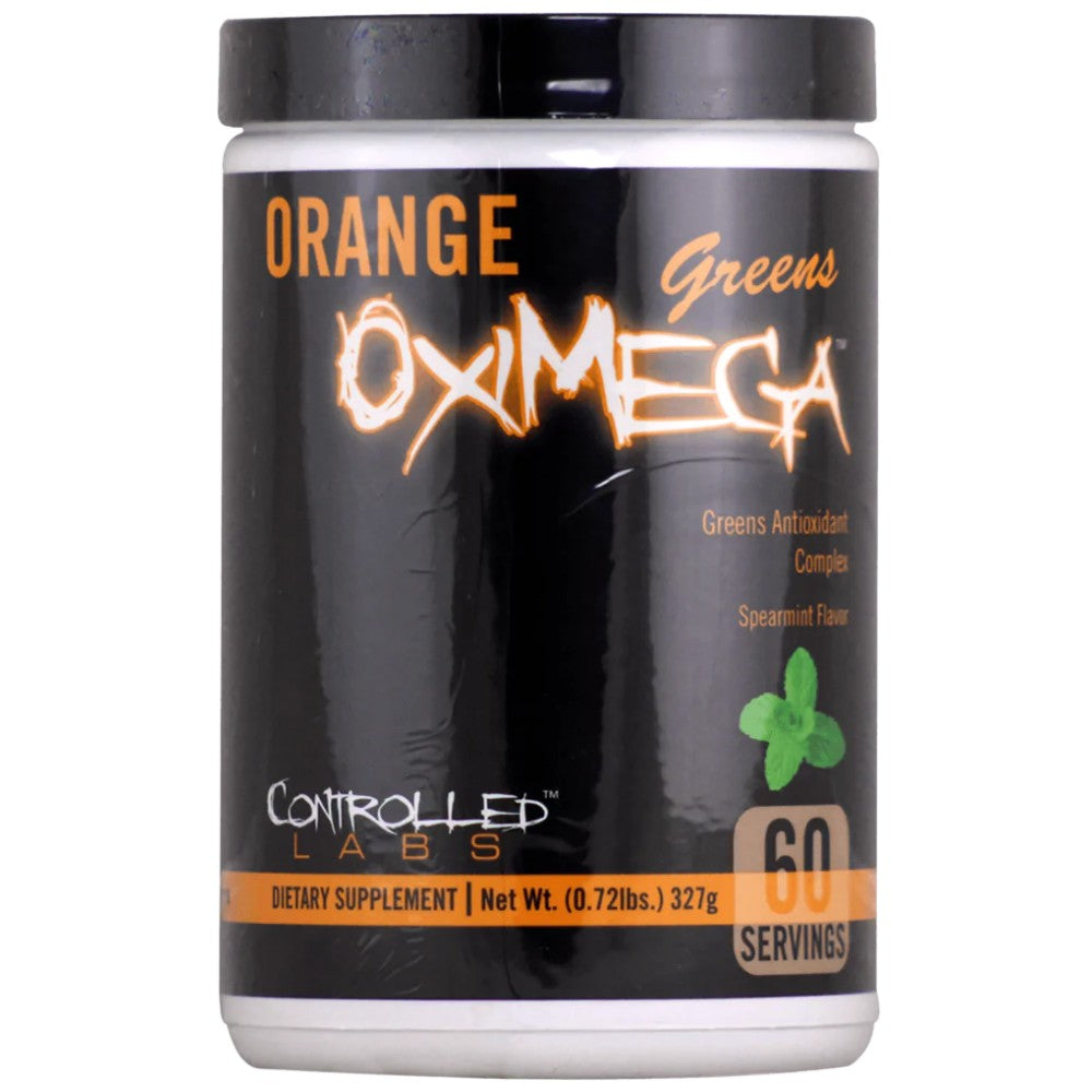 Orange OxiMega GREENS - 318 grams - Nutra Best Europe