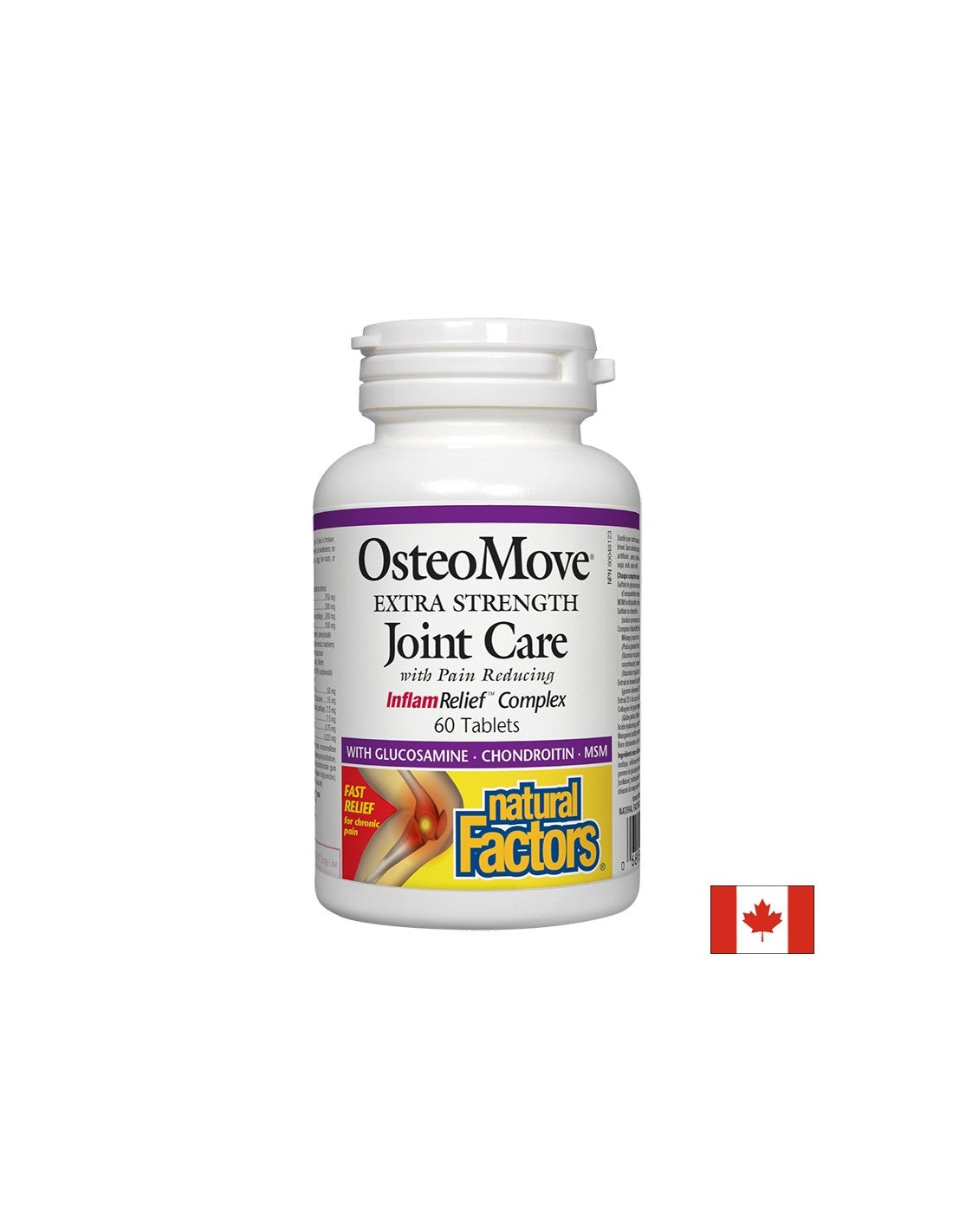 OsteoMove Extra Strength Joint Care 1431 mg - 60 Tablets - Nutra Best Europe