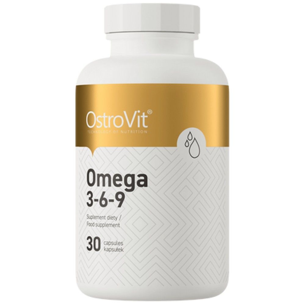 Omega 3-6-9 - 180 Softgels - Nutra Best Europe