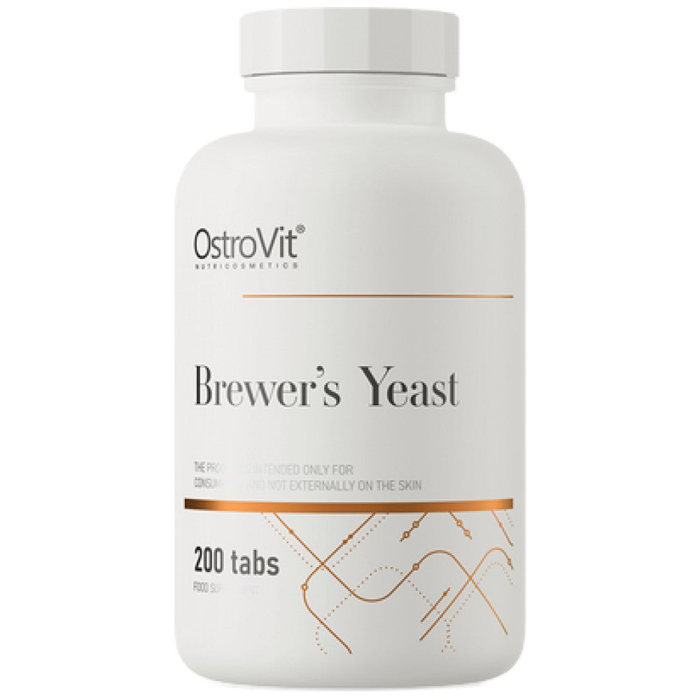 Brewer's Yeast 400 mg 200 Tablets - Nutra Best Europe