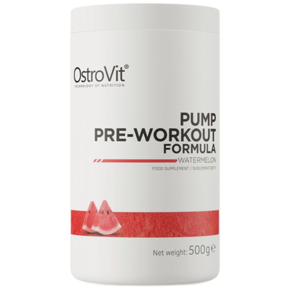 PUMP Pre-Workout Formula - 500 grams - Nutra Best Europe