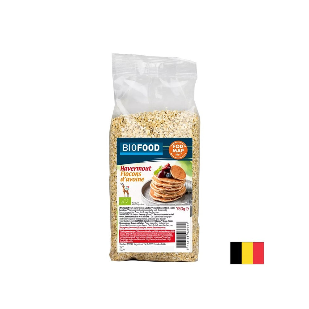 Oatmeal, ORGANIC, 750 g - Nutra Best Europe