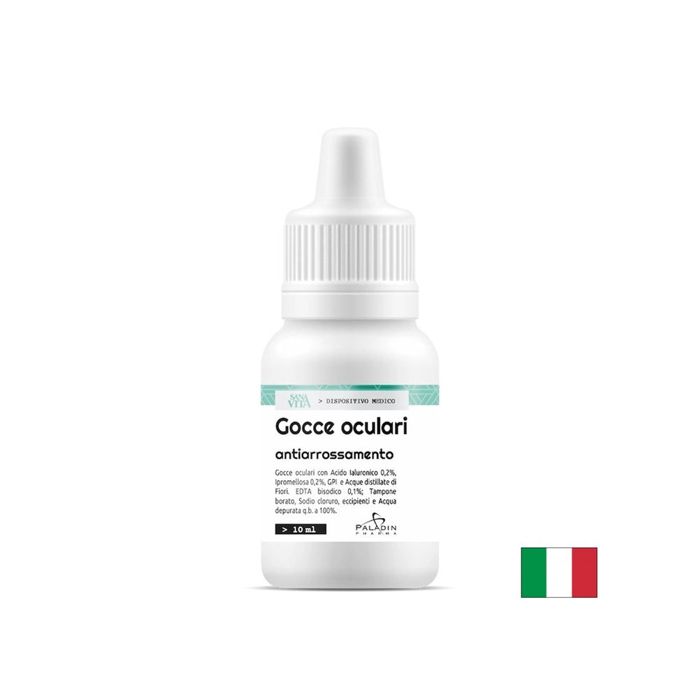 Moisturizing eye drops against redness, 10 ml - Nutra Best Europe