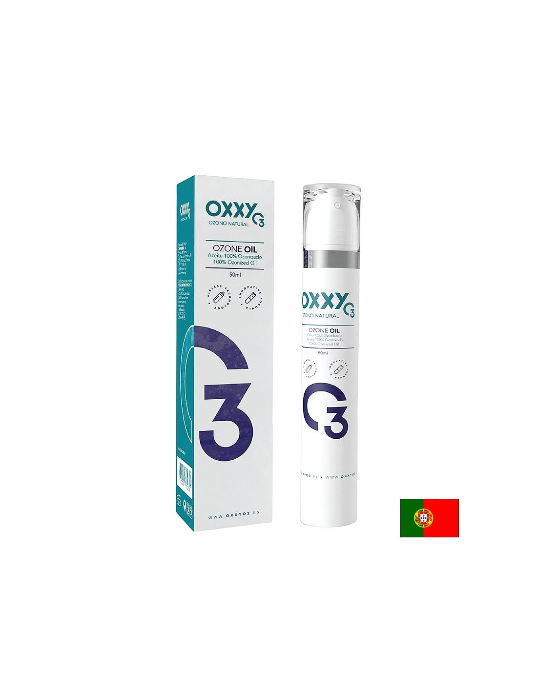 Озонирано маслиново масло за здрава и балансирана кожа, 800 PI, 50 ml - Nutra Best Europe