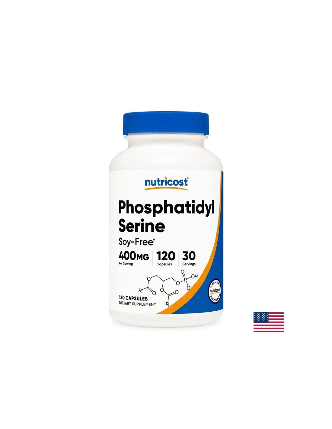 Memory and concentration - Phosphatidylserine, 100 mg x 120 capsules - Nutra Best Europe