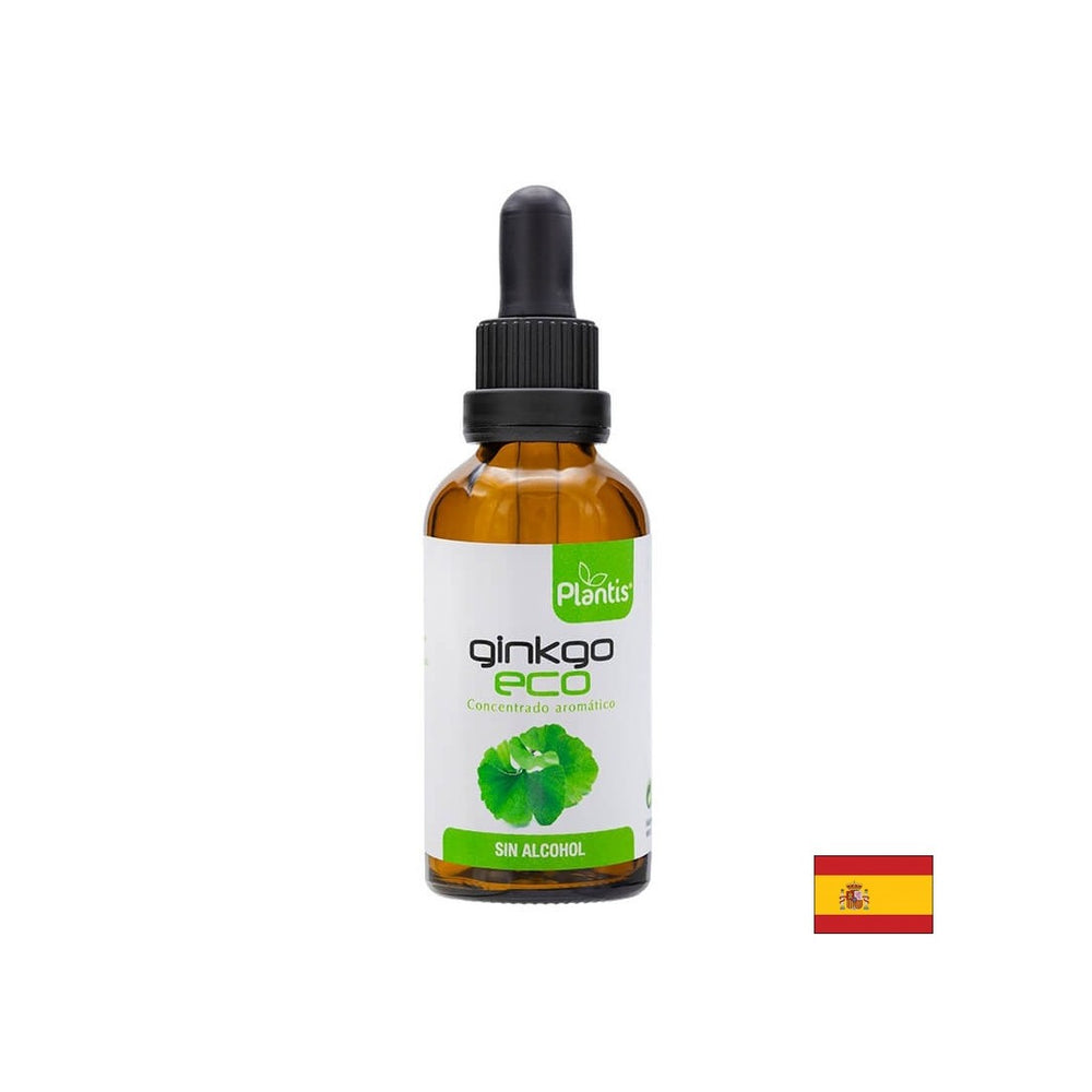 Memory and concentration - Ginkgo biloba (alcohol-free tincture), 50 ml drops - Nutra Best Europe