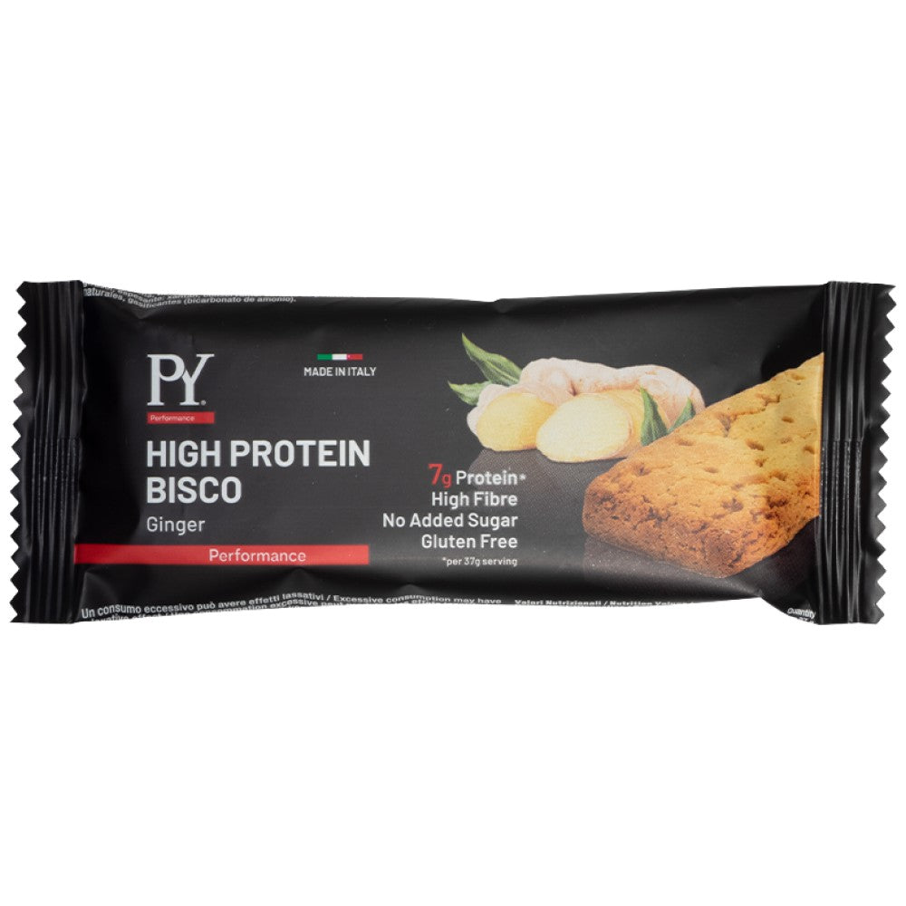 High Protein Bisco | Ginger 37 grams - Nutra Best Europe