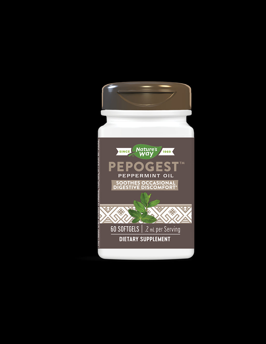 Peppermint oil - For stomach comfort, 60 softgel capsules - Nutra Best Europe