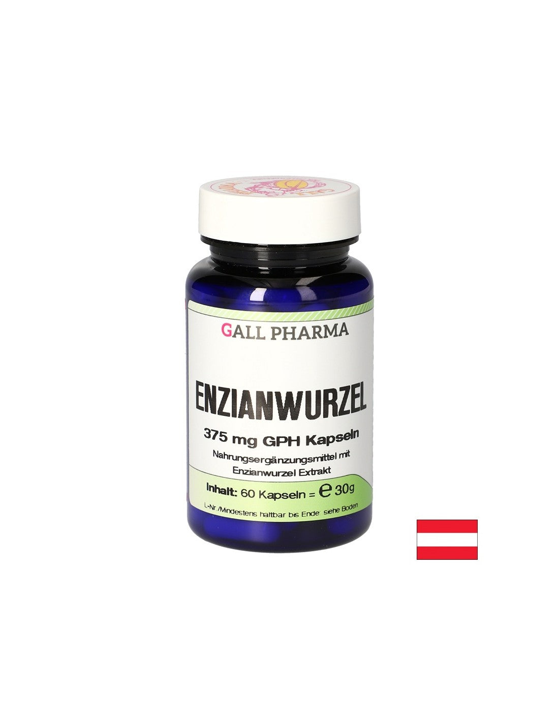 Improves digestion - Gentian (root extract), 60 capsules - Nutra Best Europe