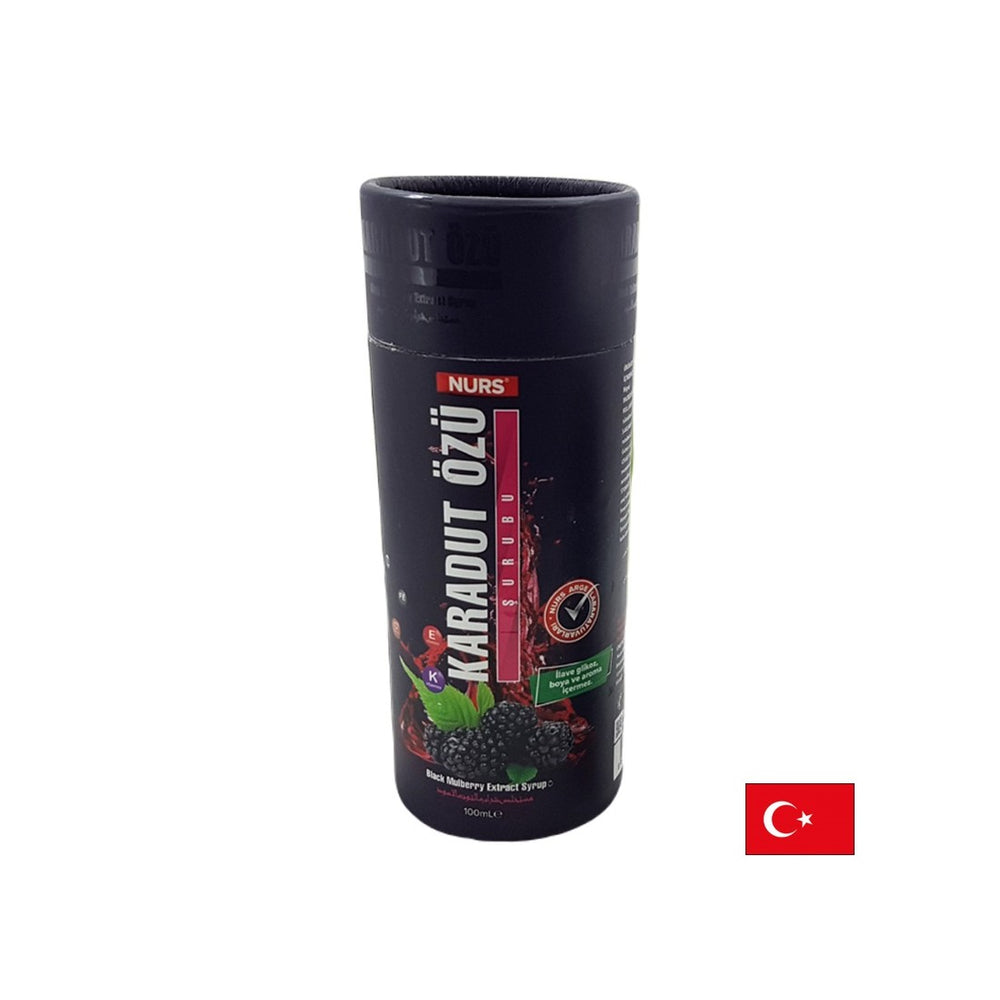 Black mulberry syrup – powerful antioxidant, 320 g for 32 days of intake - Nutra Best Europe