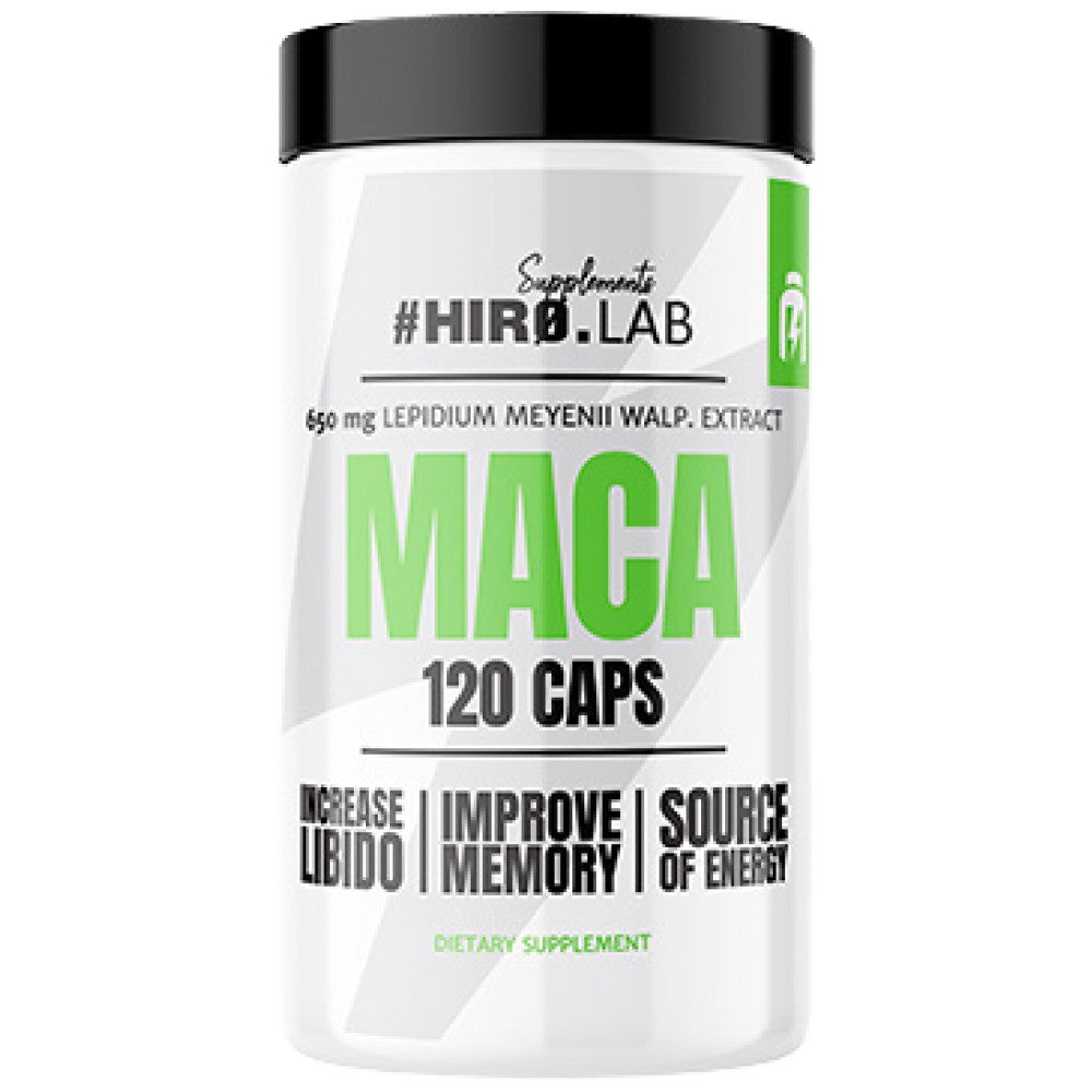 Maca 650 mg - 120 capsules - Nutra Best Europe