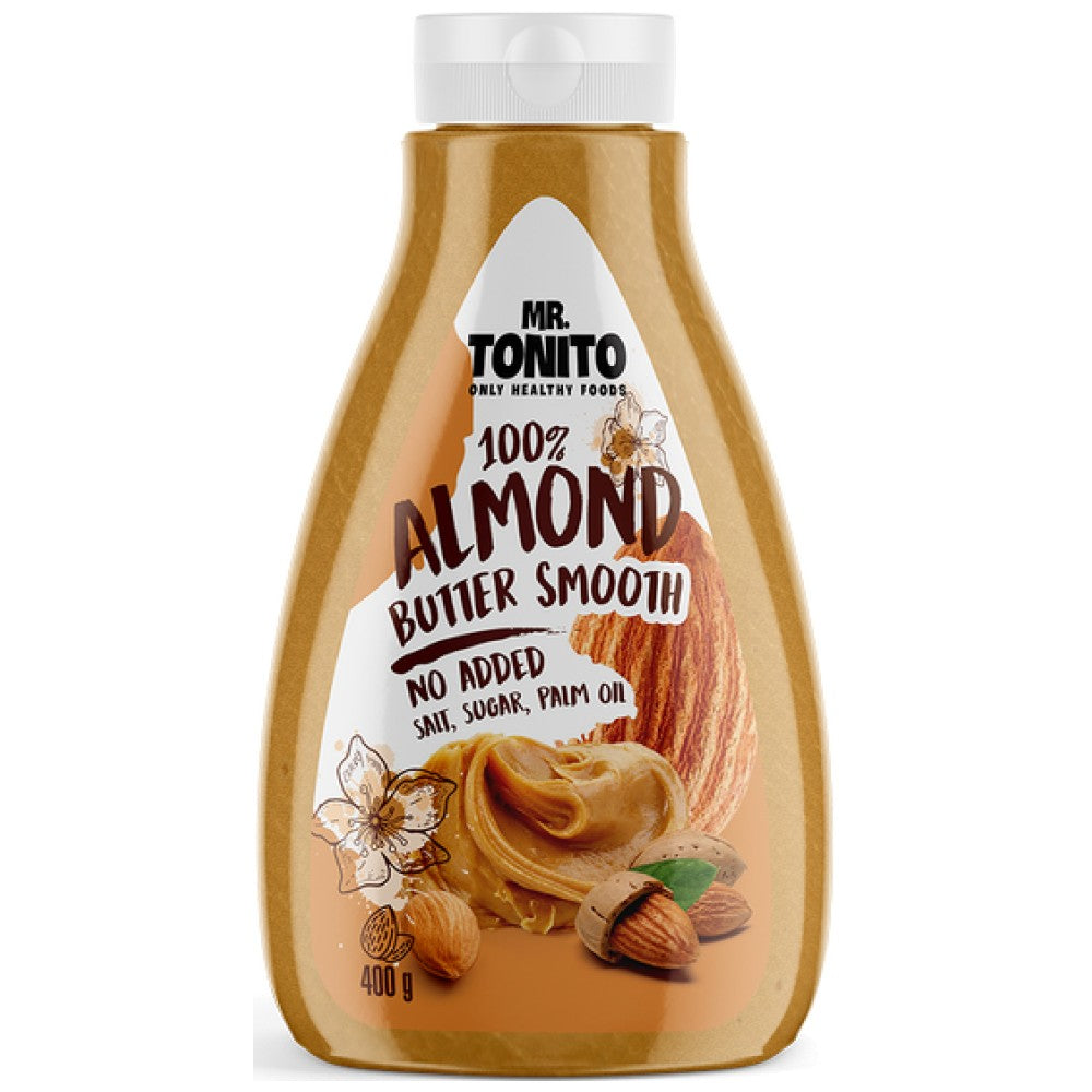 Mr. Tonito / Almond Butter Smooth 400 grams - Nutra Best Europe