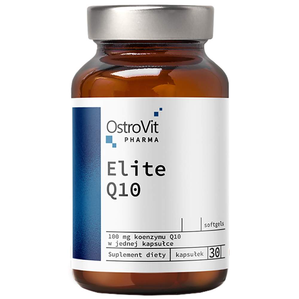 Elite Q10 100 mg | CoQ10 30 Gel capsules - Nutra Best Europe