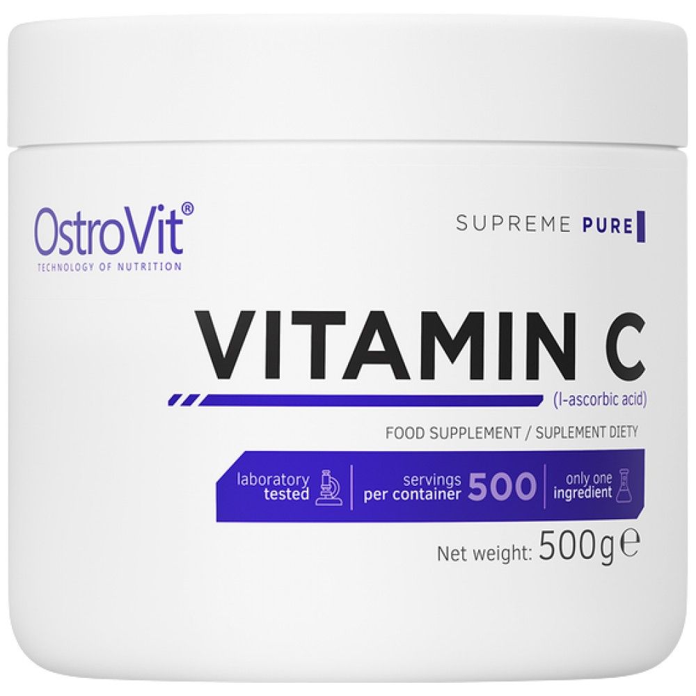 100% Vitamin C Powder - 500 grams - Nutra Best Europe