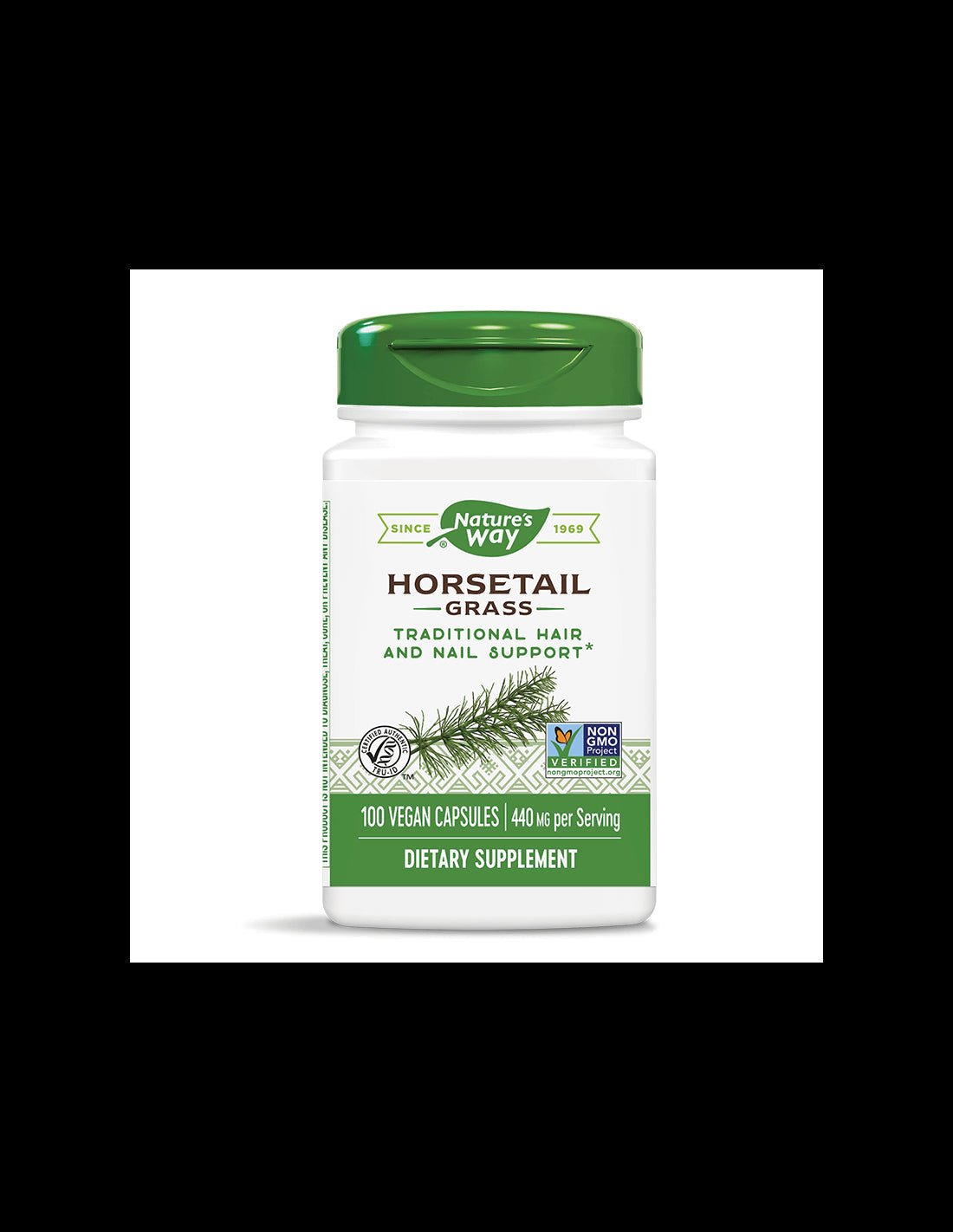 Horsetail Grass 440 mg - 100 capsules - Nutra Best Europe