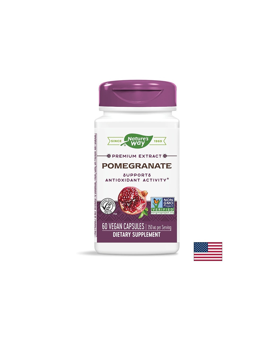 Pomegranate 350 mg - 60 capsules - Nutra Best Europe