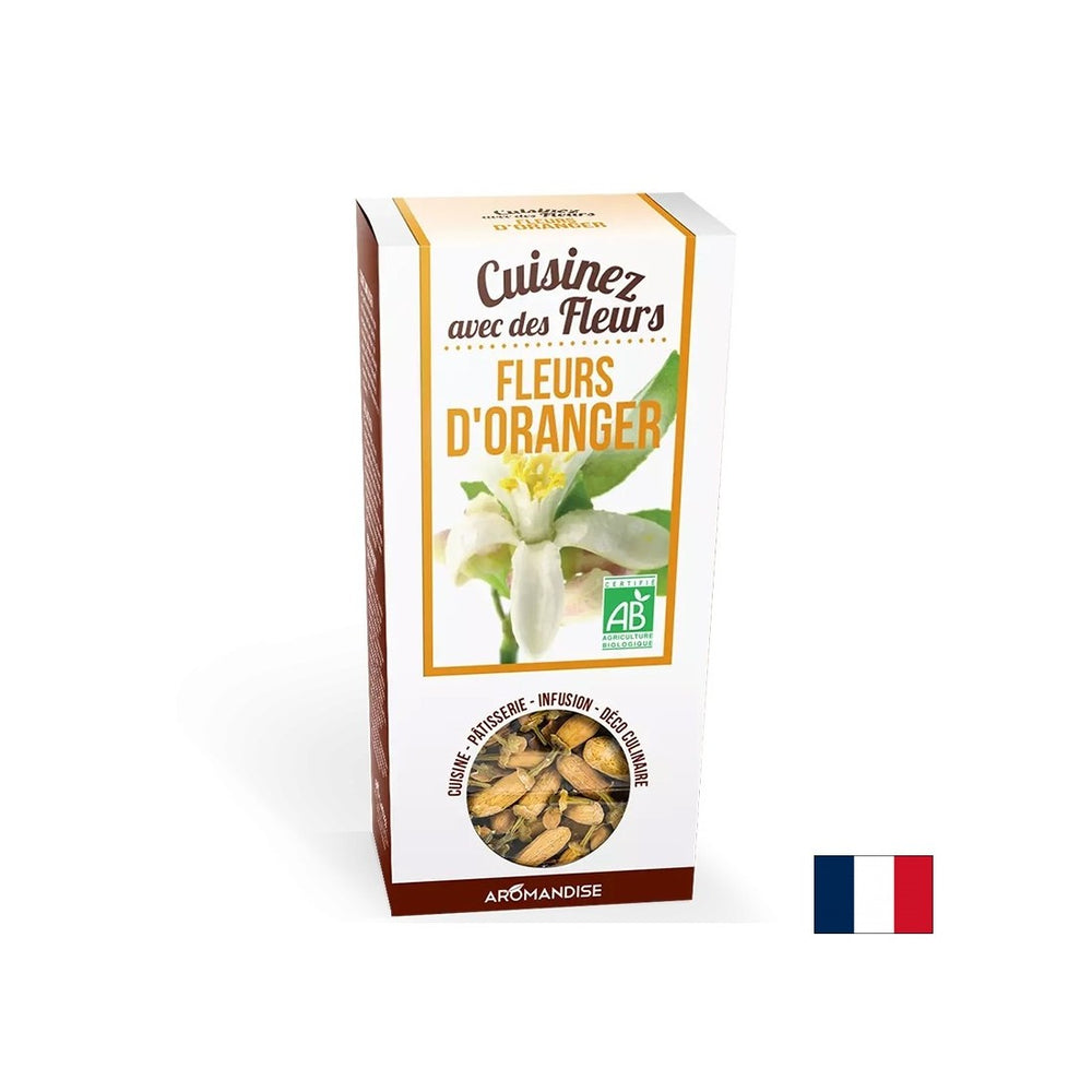 Orange blossom – for food and cocktail decoration, 30 g - Nutra Best Europe