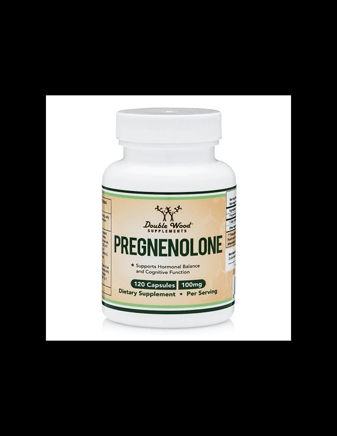 Pregnenolone, 120 capsules Double Wood - Nutra Best Europe