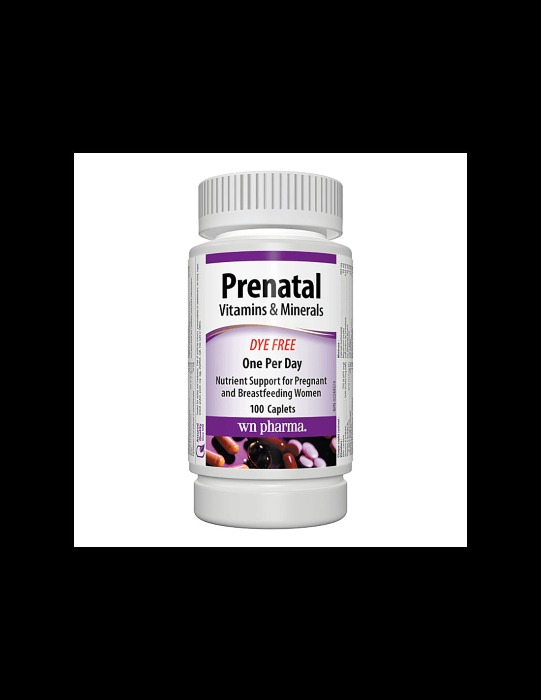 Prenatal multivitamins and minerals, 100 caplets - Nutra Best Europe