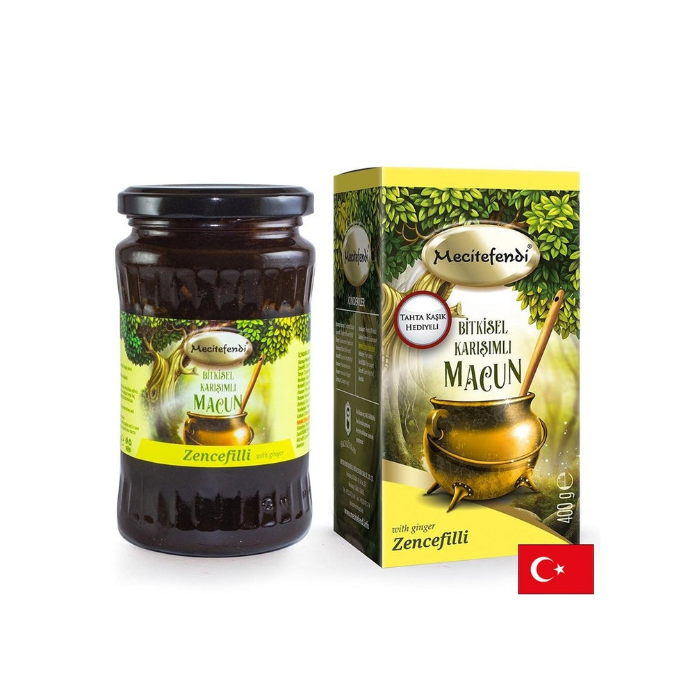 Herbal paste with ginger – immunity and respiratory system, 400 g - Nutra Best Europe