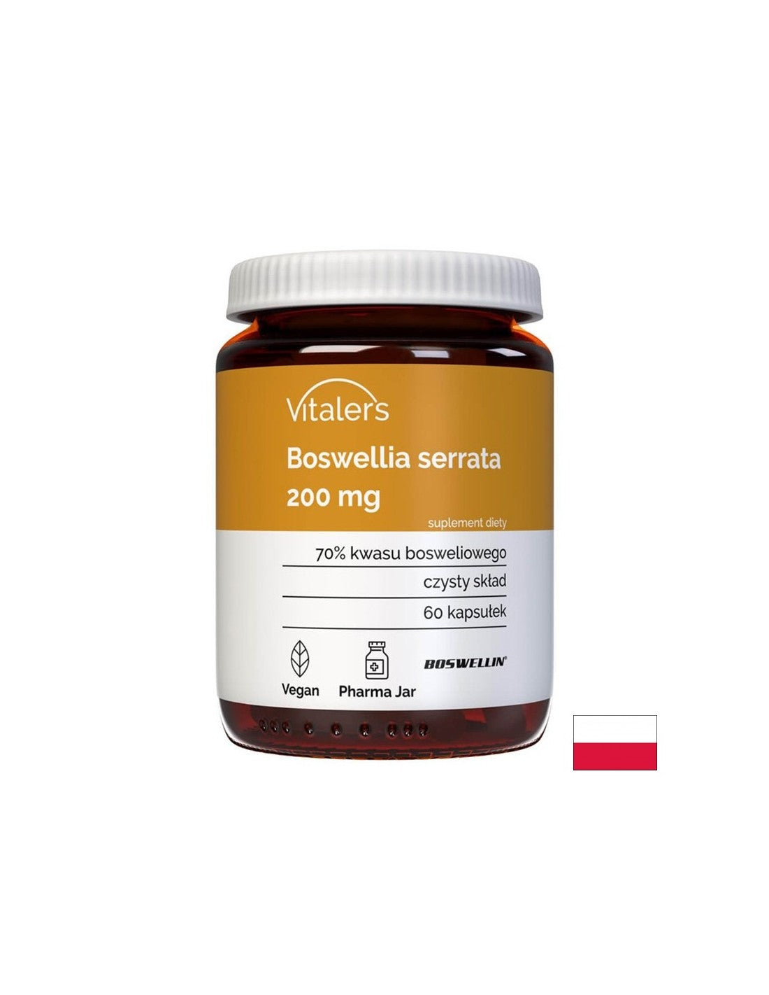 For joint pain - Boswellia, 200 mg x 60 capsules - Nutra Best Europe