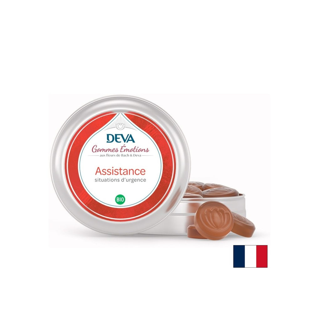 For stress and fear - Chewing herbal candies "First Aid" according to the method of Dr. Bach, 45 g - Nutra Best Europe