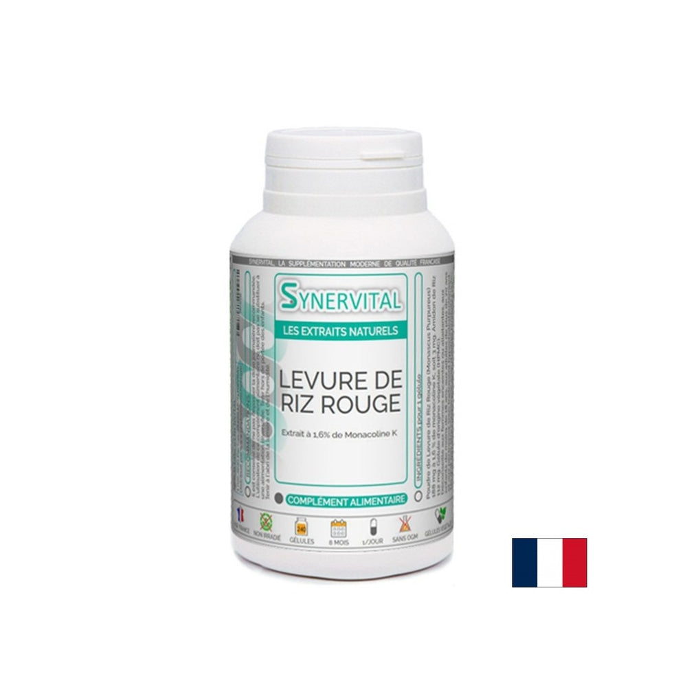 For high cholesterol - Red rice (from yeast), 60 capsules - Nutra Best Europe