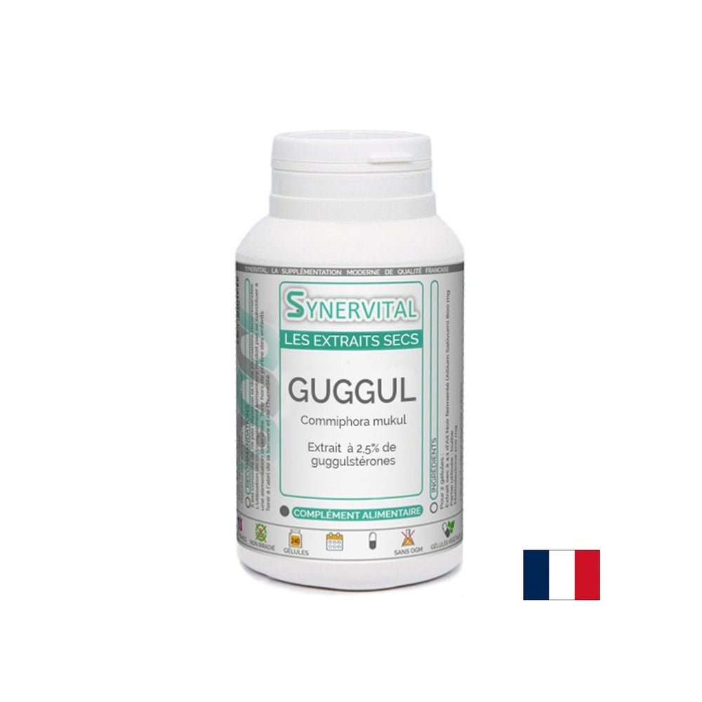 For high cholesterol - Guggul (resin extract), 60 capsules - Nutra Best Europe