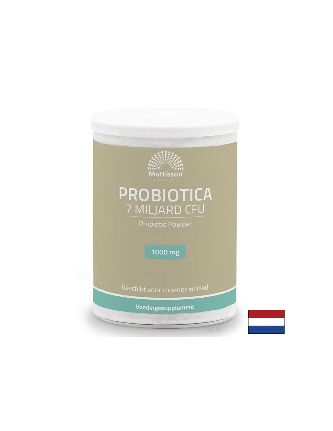 Probiotic 7 billion active probiotics (for children and adults), 125 g powder - Nutra Best Europe