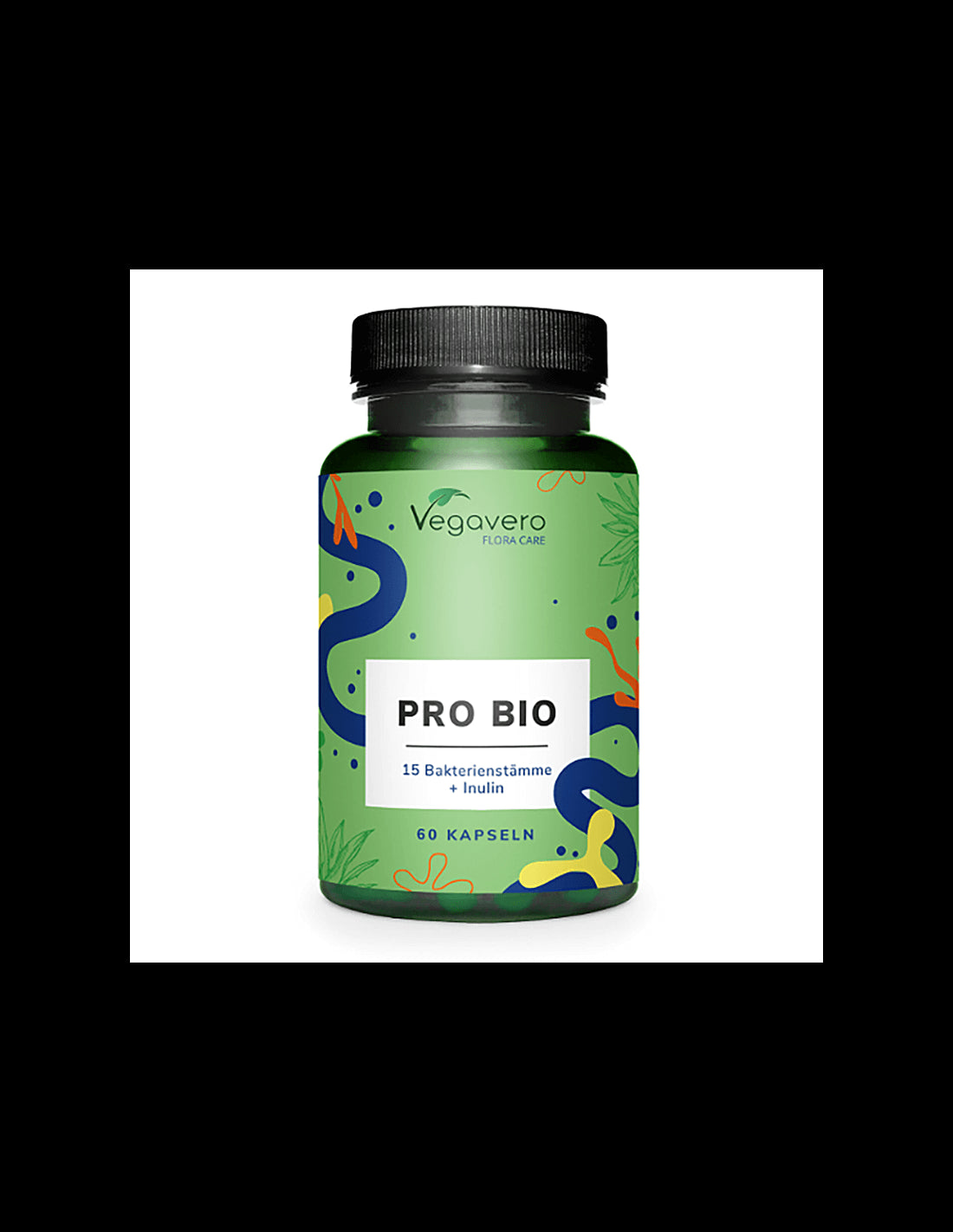 Probiotic + Inulin - 4 billion live probiotic cultures, 90 Vegavero capsules - Nutra Best Europe
