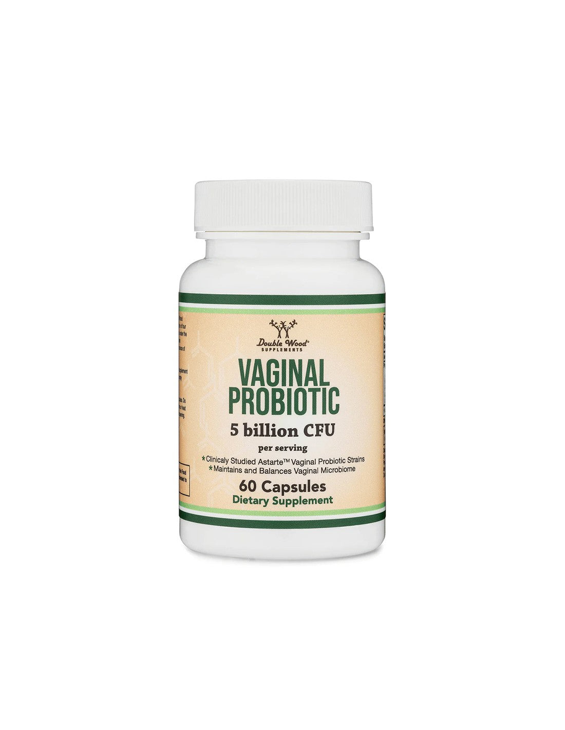 Probiotic for women - for healthy vaginal flora, 5 billion active probiotics, 60 capsules for 2 months of intake - Nutra Best Europe