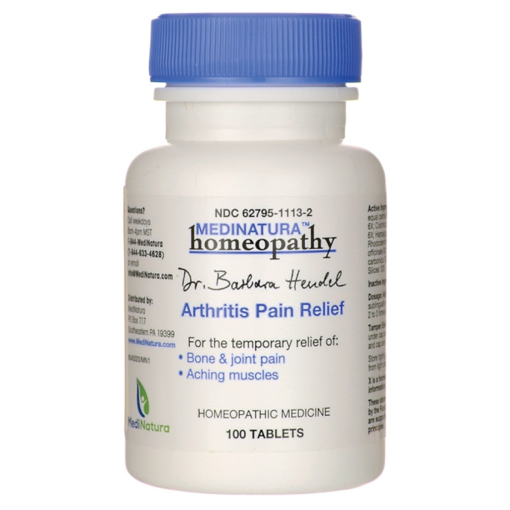 Arthritis Pain Relief 100 Tablets - Nutra Best Europe