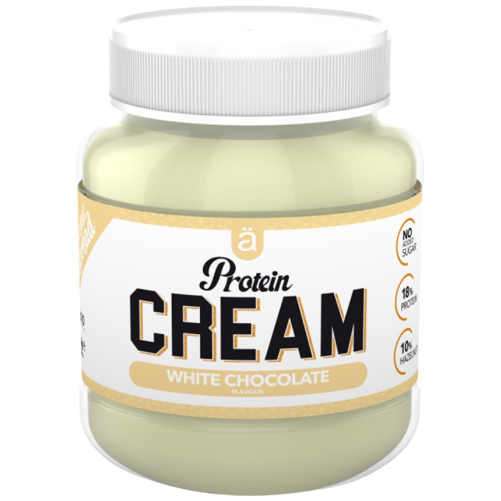Protein Cream | White Chocolate - Hazelnut - 400 grams - Nutra Best Europe