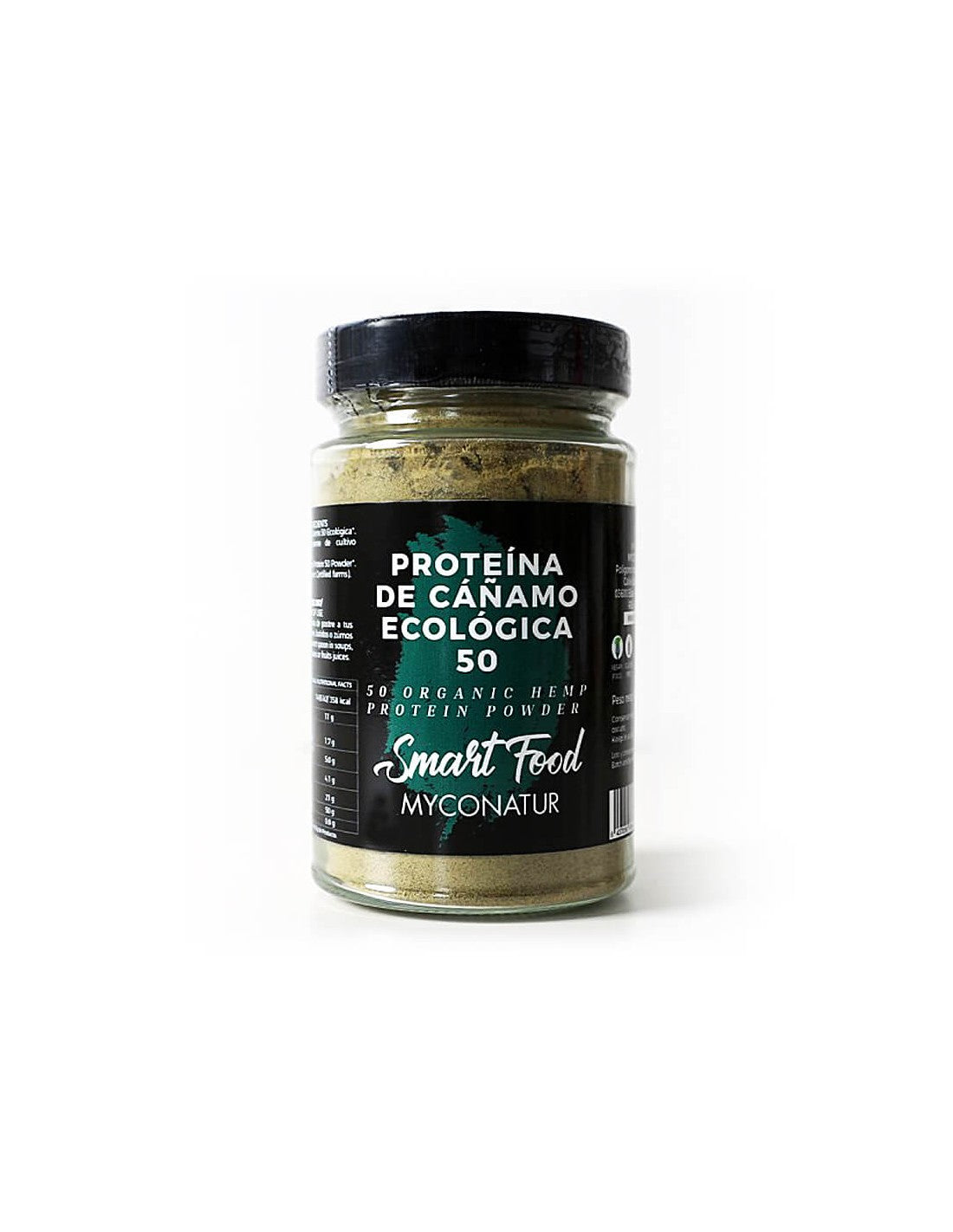 Proteina de canamo, Bio - Organic hemp protein powder, 180 g Myconatur - Nutra Best Europe