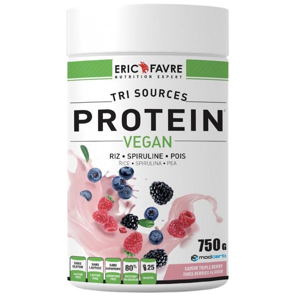 Protein Vegan | Tri Sources - 750 grams - Nutra Best Europe