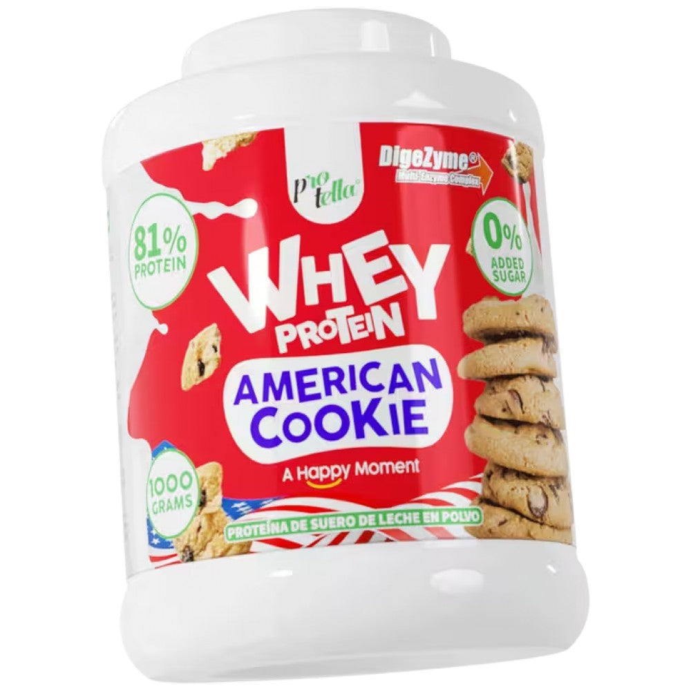 Protella Whey Protein | 81% Protein - 1000 grams - Nutra Best Europe