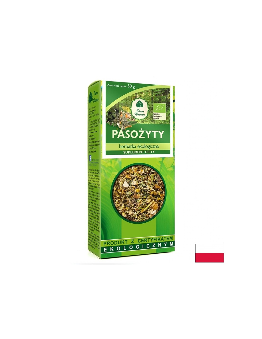 Antiparasitic tea, 50 g - Nutra Best Europe