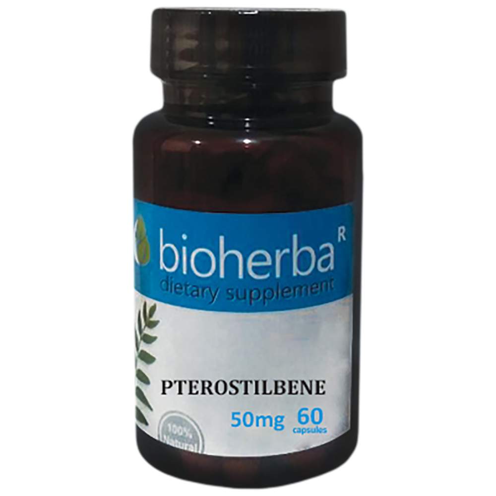 Pterostilbene 50 mg - 60 capsules - Nutra Best Europe