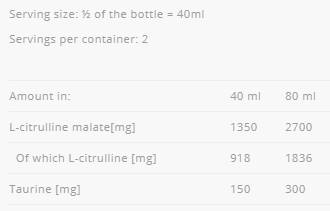 Pump Shock - 80 ml - Nutra Best Europe