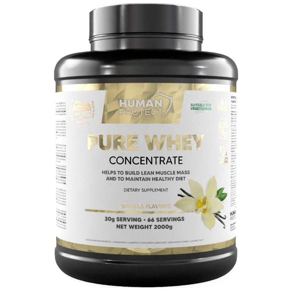 Pure Whey Concentrate - 2000 grams - Nutra Best Europe
