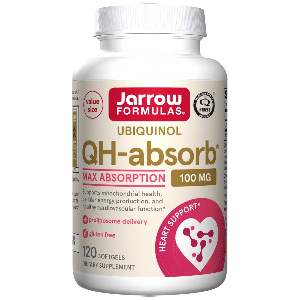 Ubiquinol QH-Absorb 100 mg - 120 Gel capsules - Nutra Best Europe
