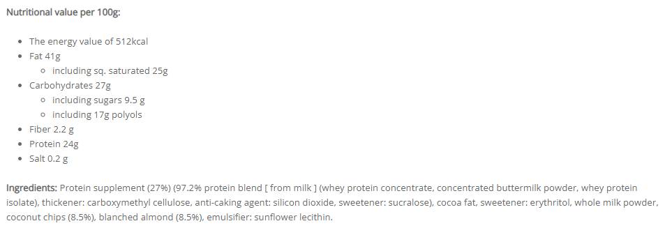 Chocolate Nut Love | Coco Crunch - 100 grams - Nutra Best Europe