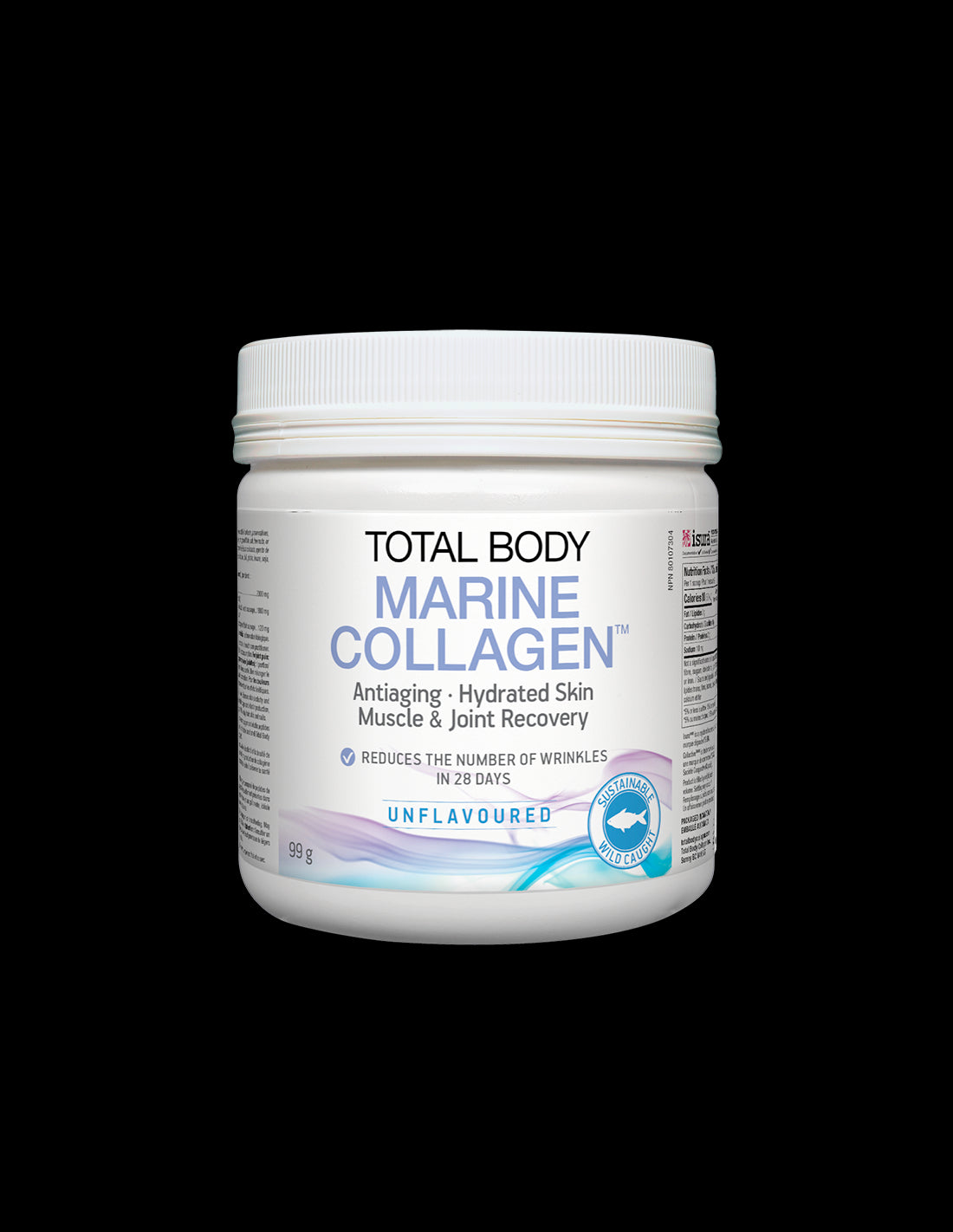 Fish collagen powder - Total Body Collagen™, 99 g Natural Factors - Nutra Best Europe