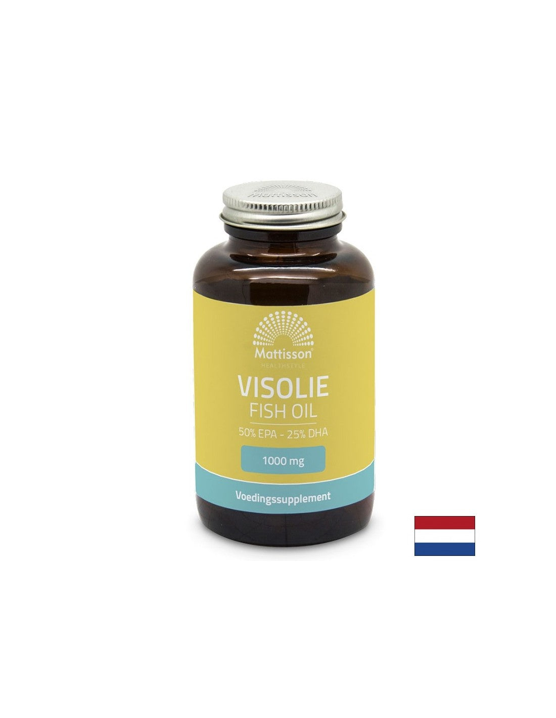 Fish oil 1000 mg - EPA 455 mg/ DHA 230 mg, 60 capsules Mattisson Healthstyle - Nutra Best Europe