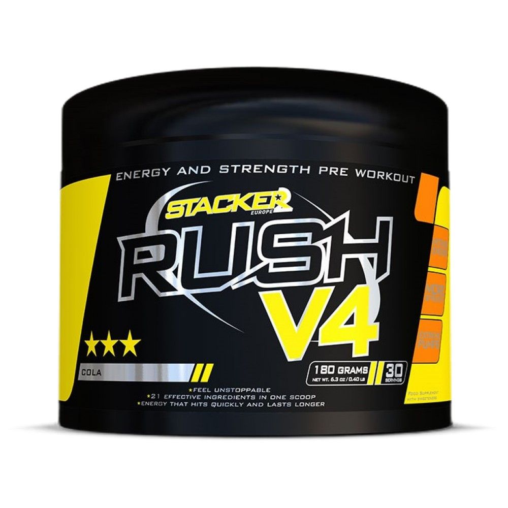 RUSH V4 - 180 grams - Nutra Best Europe